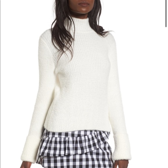 Leith Mock Neck Sweater - Picture 1 of 7